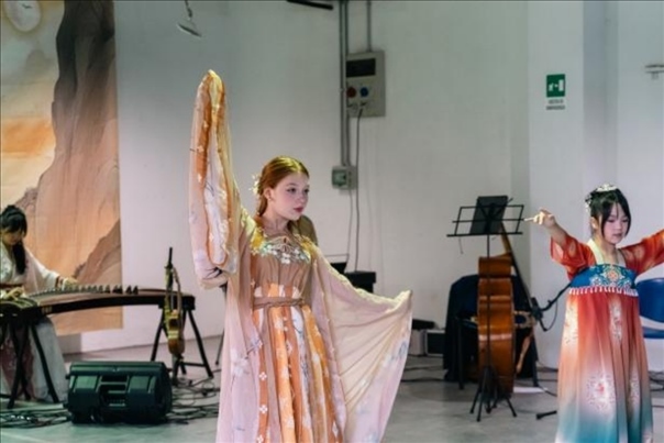 交流活動(dòng)現(xiàn)場(chǎng)。 中國(guó)駐意大利使館供圖