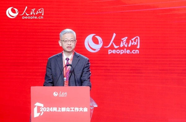 寧夏回族自治區(qū)銀川市委社會(huì)工作部副部長李卒作實(shí)踐分享。人民網(wǎng) 鄂智超攝