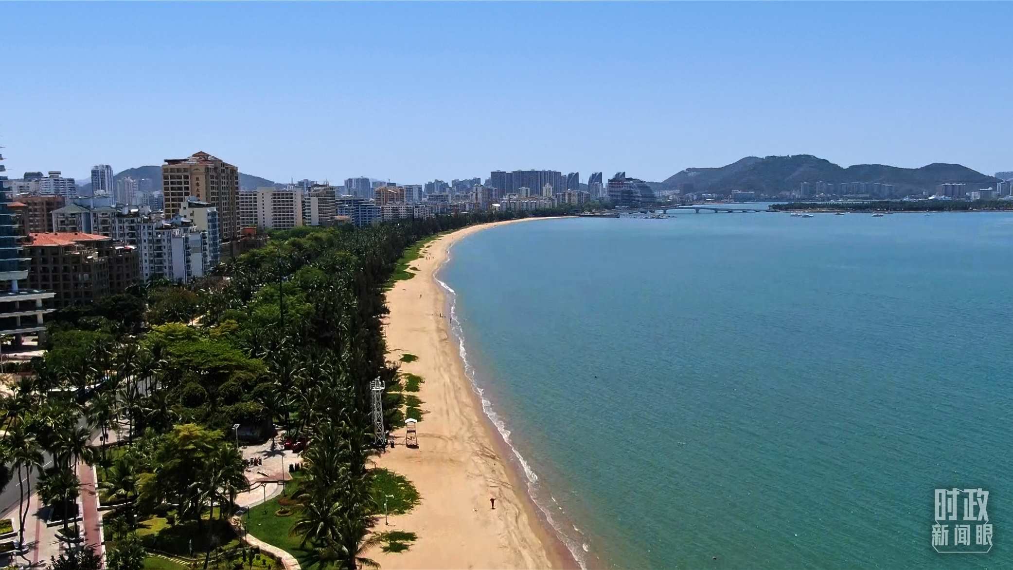 海南三亞。（總臺記者張偉克拍攝）