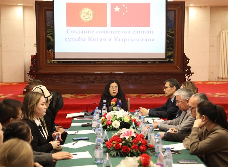 活動現(xiàn)場。中國駐吉爾吉斯斯坦使館供圖