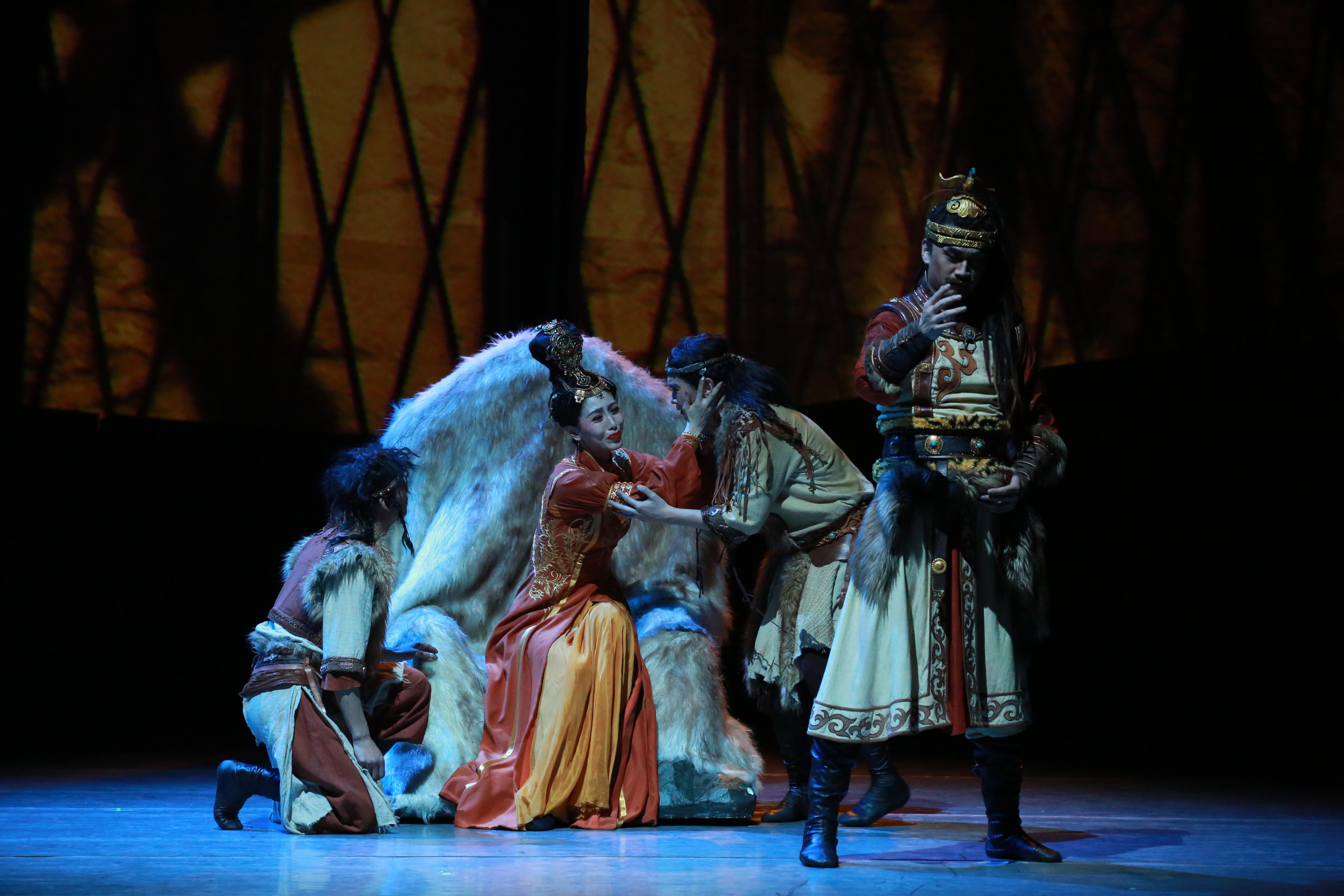 舞劇《胡笳十八拍》劇照。主辦方供圖