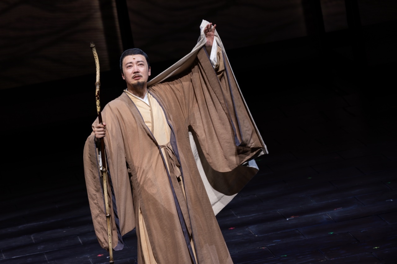 《蘇堤春曉》演出現(xiàn)場。國家話劇院供圖