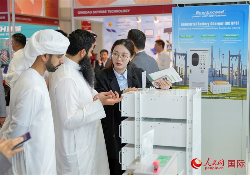 展會現(xiàn)場。人民網(wǎng) 塔里克·易卜拉欣攝