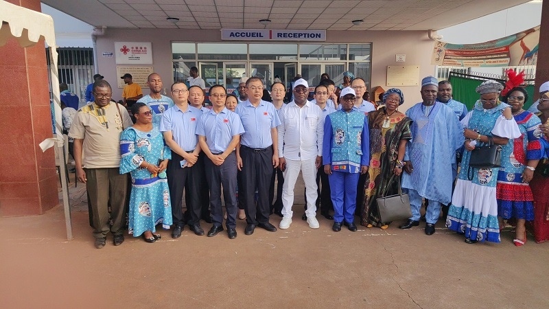 活動(dòng)現(xiàn)場。醫(yī)療隊(duì)供圖