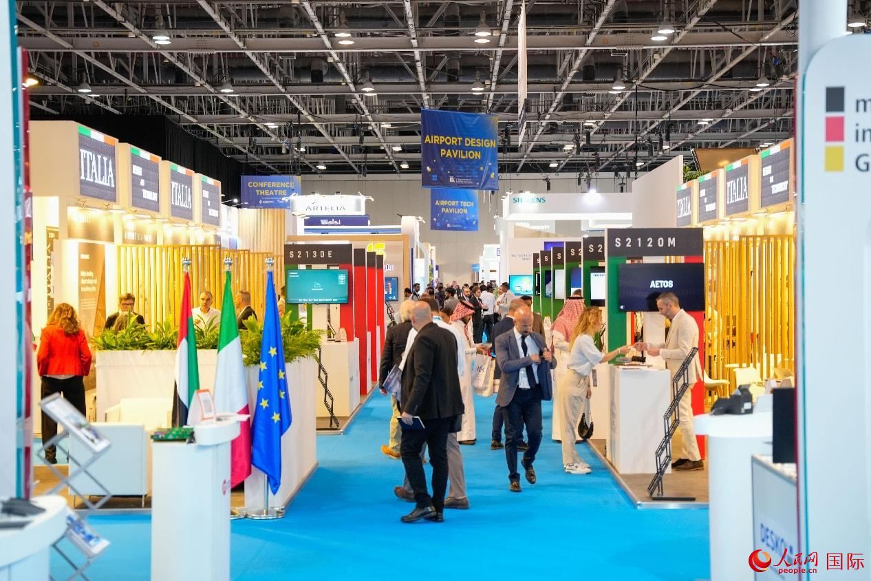 展會(huì)一景。人民網(wǎng)塔里克·易卜拉欣攝