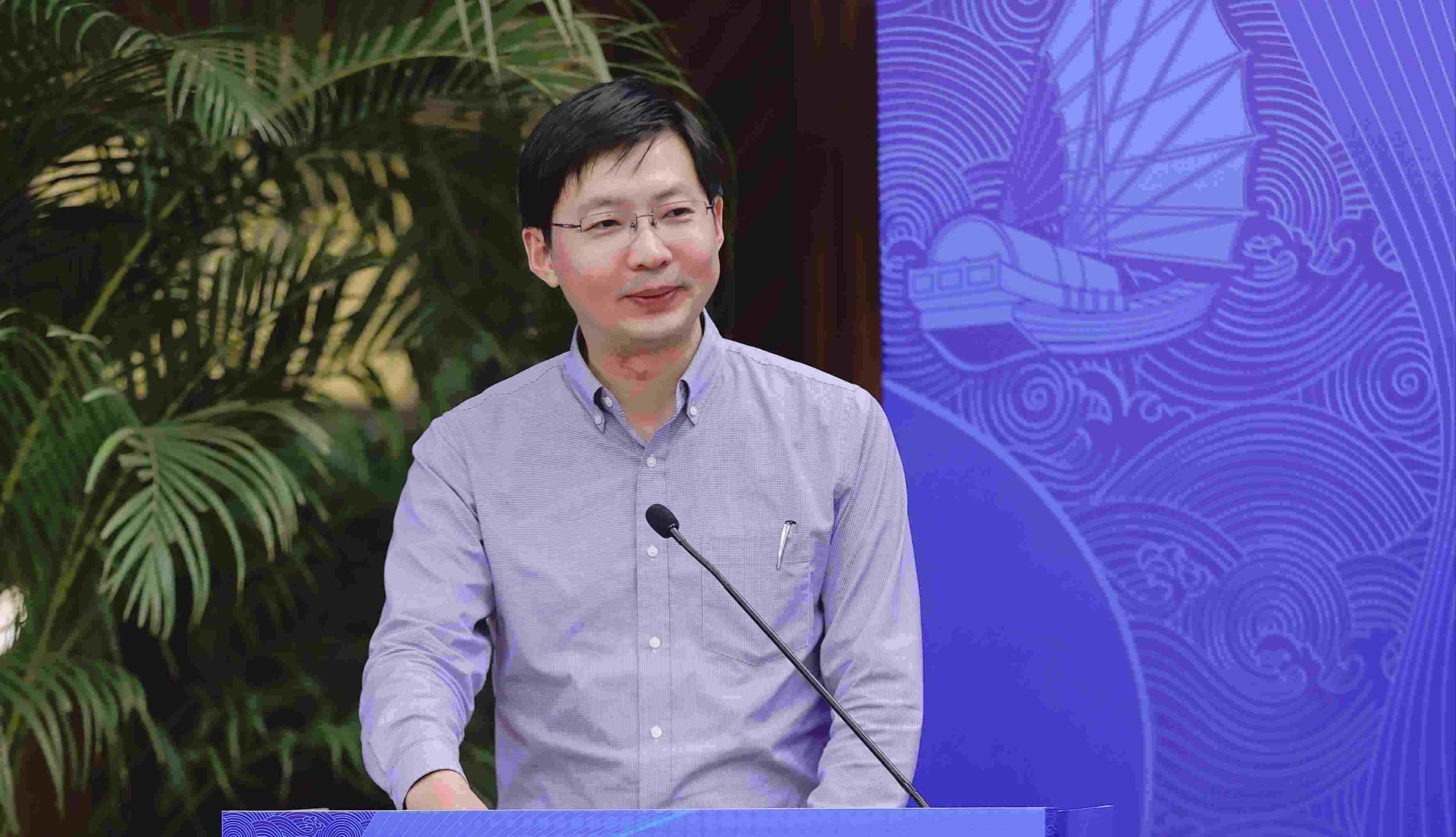 上海國際問題研究院王玉柱研究員。受訪者供圖