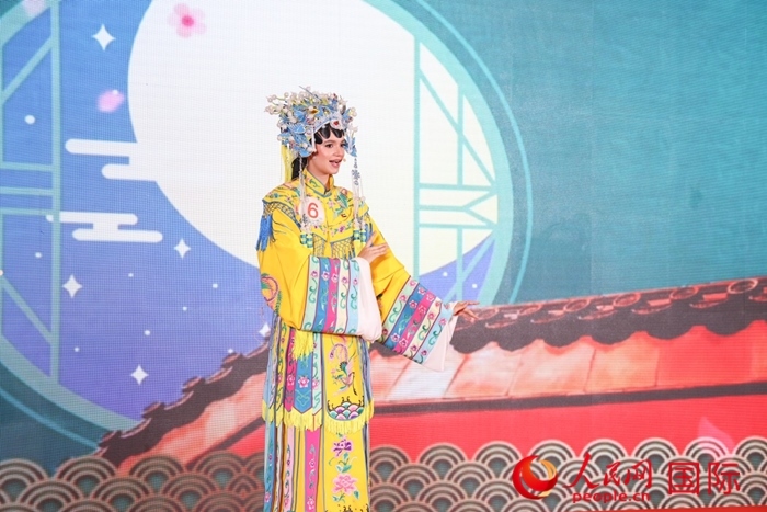 京劇表演。人民網(wǎng)記者任皓宇攝